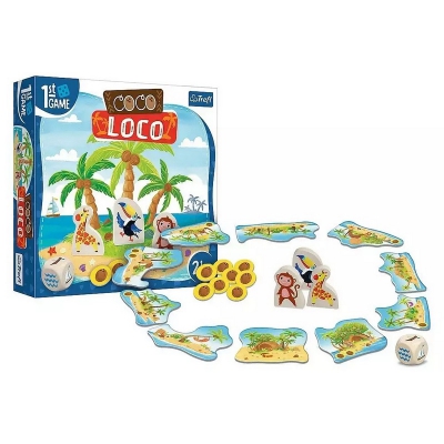 Coco Loco Pierwsza Gra Planszowa 02343 Trefl