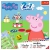 Gra Planszowa 2w1 Chińczyk Węże i Drabiny Peppa 02067 Trefl