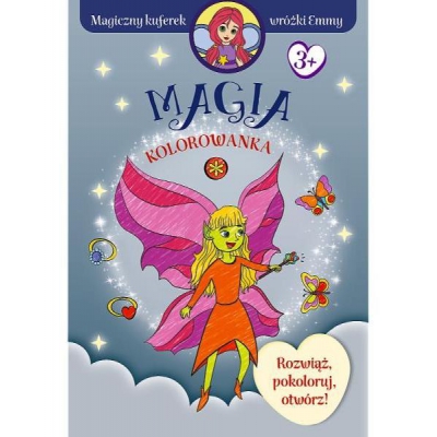 Magiczny kuferek wróżki Emmy. Magia. 66119 Kolorowanka / TREFL