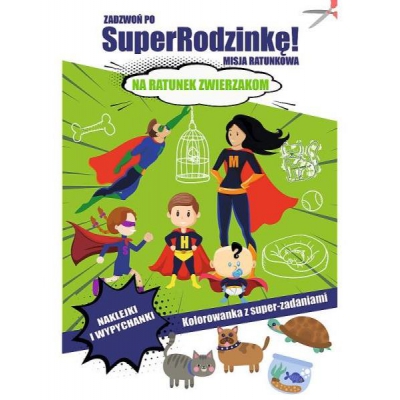 Zadzwoń po Super Rodzinkę! Misja ratunkowa. Na ratunek zwierzakom 68311 Trefl
