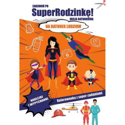 Zadzwoń po Super Rodzinkę! Misja ratunkowa. Na ratunek ludziom 68335 Trefl