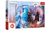Puzzle 100 elementów - Magia Krainy Lodu 16366 / TREFL