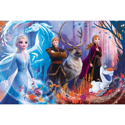 Puzzle 100 elementów - Magia Krainy Lodu 16366 / TREFL