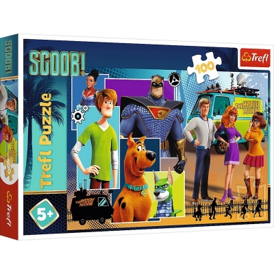 Puzzle 100 elementów - Scooby Doo! Gdzie jesteś? 16391 / TREFL
