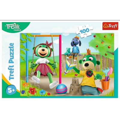 Puzzle 100 el. Zabawne Trefliki 16422 Trefl