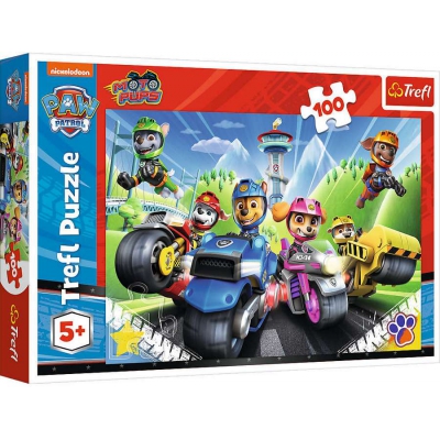 Puzzle 100 el. Psi Patrol na motorach 16430 TREFL