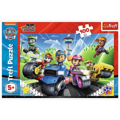 Puzzle 100 el. Psi Patrol na motorach 16430 TREFL