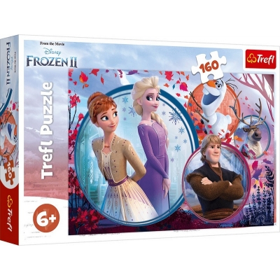 Puzzle 160 elementów - Siostrzana Przygoda 15374 / TREFL