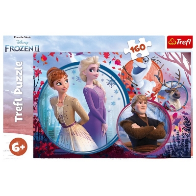 Puzzle 160 elementów - Siostrzana Przygoda 15374 / TREFL