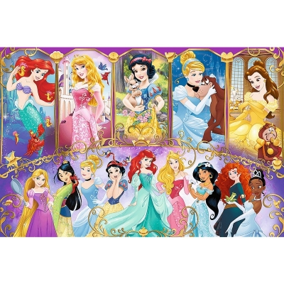 Puzzle 160 elementów - Portrety Księżniczek 15407 / TREFL