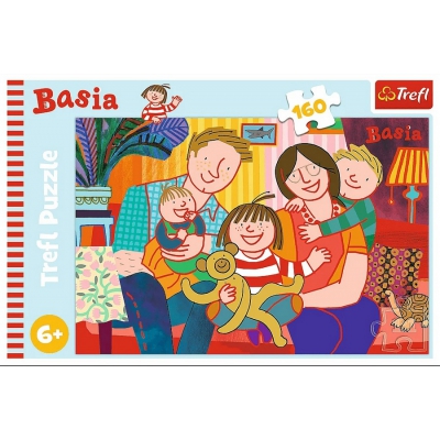 Puzzle 160 el. Poznaj Basię 15409 TREFL