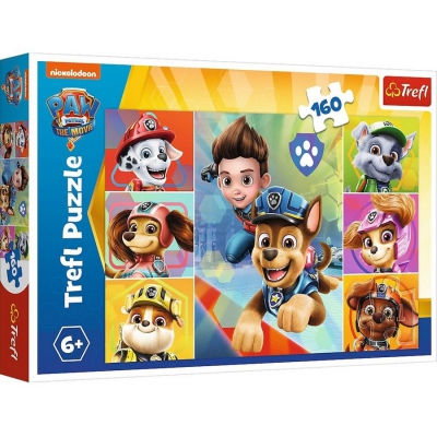Puzzle 160 el. Spotkanie Psiego Patrolu 15410 TREFL
