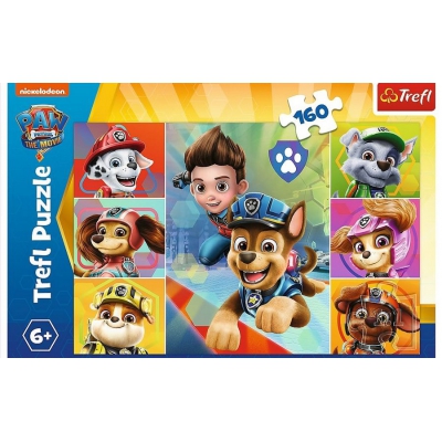 Puzzle 160 el. Spotkanie Psiego Patrolu 15410 TREFL