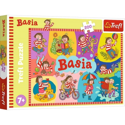 Puzzle 200 elementów Basia 13282 TREFL