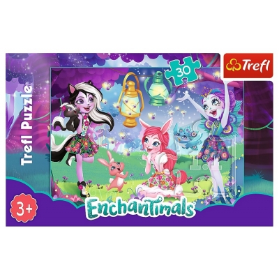 Puzzle 30 elementów - Magiczny świat Enchantimals 18236 TREFL