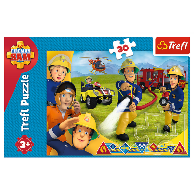 Puzzle 30 elementów - Gotowi By Pomagać 18244 TREFL