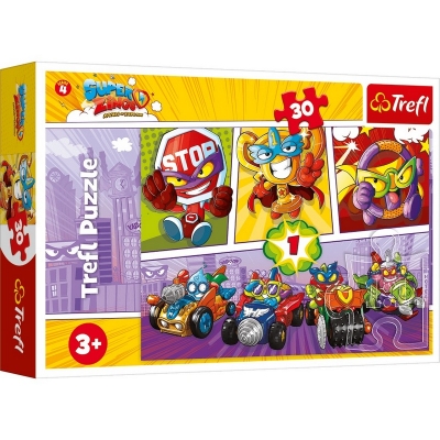 Puzzle 30 elementów - Super Zings 18271 TREFL