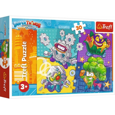 Puzzle 30 elementów SuperZings Superbohaterowie 18278 Trefl