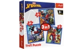 Puzzle 3w1  - Spider-Man Pajęcza Siła 34841 TREFL