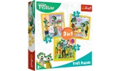 Puzzle 3w1  - Razem jest wesoło 34850 TREFL