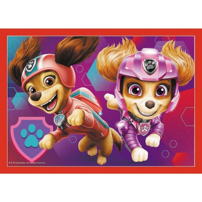 Puzzle 4 w 1 Psi Patrol w mieście 34374 Trefl