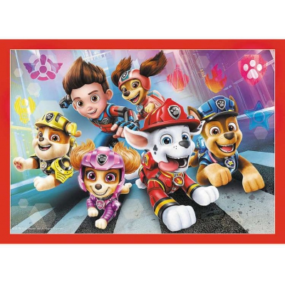 Puzzle 4 w 1 Psi Patrol w mieście 34374 Trefl
