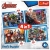 Puzzle 4 w 1 Odważni Avengersi 34386 TREFL
