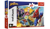 Puzzle 60 el. Marvel Spiderman. W sieci 17372 Trefl