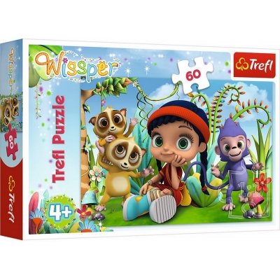 Puzzle 60 elementów - Wissper, mała czarodziejka 17310 / TREFL