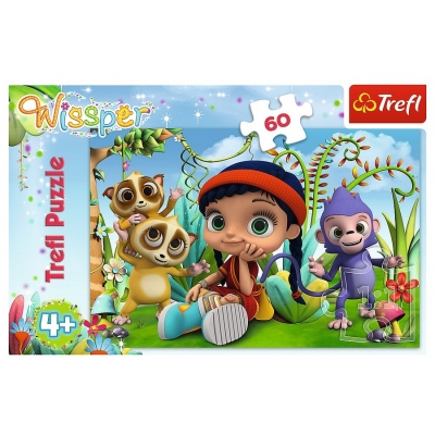 Puzzle 60 elementów - Wissper, mała czarodziejka 17310 / TREFL