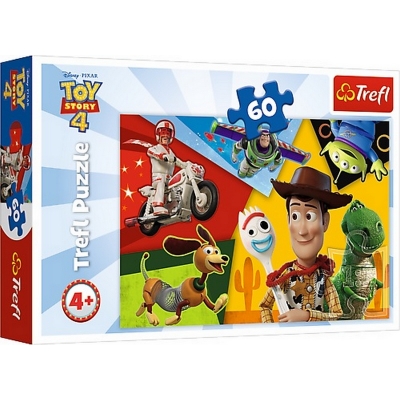 Puzzle 60 elementów - Stworzeni do zabawy 17325 / TREFL