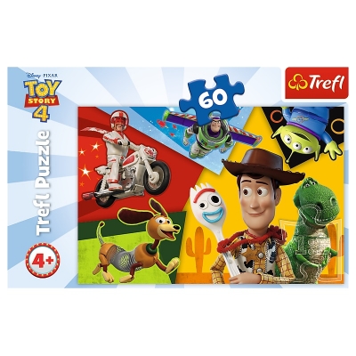 Puzzle 60 elementów - Stworzeni do zabawy 17325 / TREFL