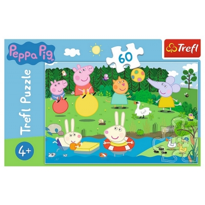 Puzzle 60 elementów - Wakacyjna zabawa 17326 / TREFL