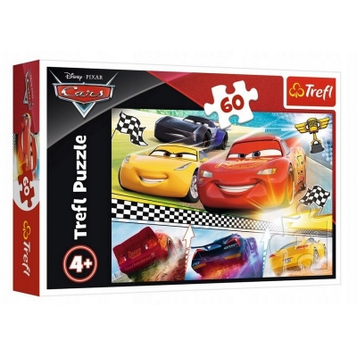 Puzzle 60 elementów Cars 3 - Legendarny Wyścig 17334 TREFL