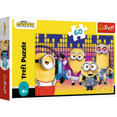 Puzzle 60 elementów - Minionki Rozrabiają 17346 Trefl