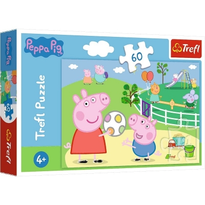 Puzzle 60 elementów - Zabawy w Gronie Przyjaciół 17356 TREFL