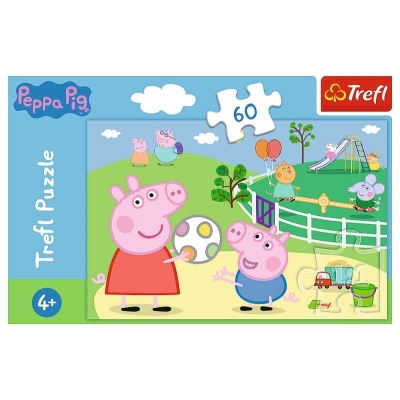 Puzzle 60 elementów - Zabawy w Gronie Przyjaciół 17356 TREFL