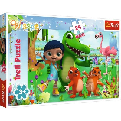 Puzzle Maxi 24 - Świat Pełen Przyjaźni 14263 TREFL