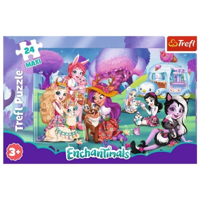 Puzzle Maxi 24 - Wesoły Świat Enchantimals 14315 / TREFL