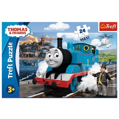 Puzzle Maxi 24 - Wesoły Dzień Tomka 14317 TREFL