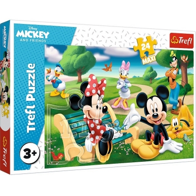Puzzle Maxi 24 - Myszka Miki w Gronie Przyjaciół 14344 / TREFL