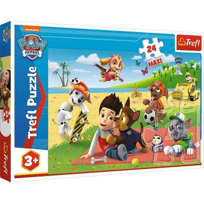 Puzzle Maxi 24 - Zabawa na kocu 14346 / TREFL