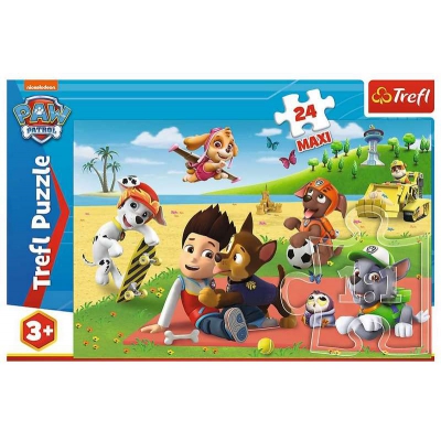 Puzzle Maxi 24 - Zabawa na kocu 14346 / TREFL