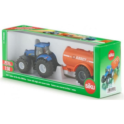 Siku Farmer Traktor z jednoosiową cysterną S1945