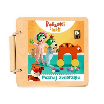 Książeczka Drewniana Poznaj Zwierzęta 61662 Trefl