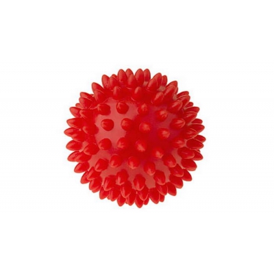 Piłka sensoryczna do masażu i rehabilitacji 6,6 cm. Czerwona / Tullo
