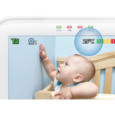 Niania Elektroniczna Video 5 cali z lampka nocną VM-5255 Vtech