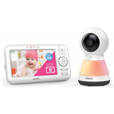 Niania Elektroniczna Video 5 cali z lampka nocną VM-5255 Vtech