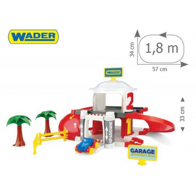 Garaż z windą 2 poziomy 50300 Wader