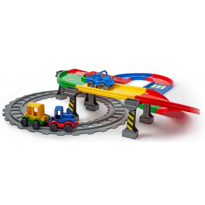 Play Tracks Railway Droga i Kolejka 51530 Wader